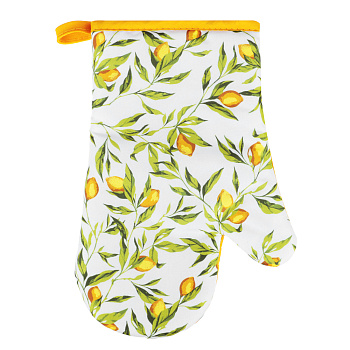PROVANCE Лимонный курд Прихватка-варежка, полиэстер, 27см