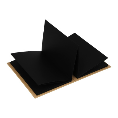 Фотоальбом складной с наклейками-уголками, 34 страницы, 15x21x1,5 см, картон