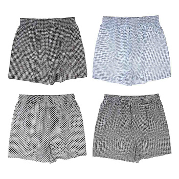 GALANTE Трусы-боксеры мужские классика, р.54, 95%хлопок, 5%спандекс, разноцветный, НБ25-7