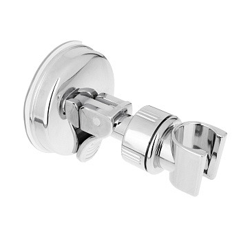 Держатель для лейки душа вакуумный, кронштейн настенный на присоске