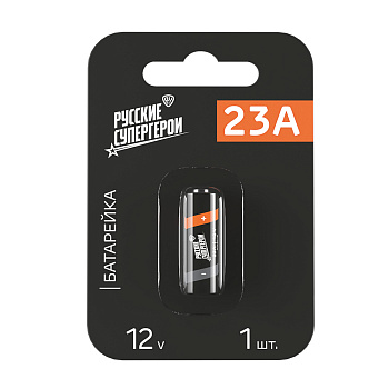 Батарейка 23A BY (3LR50) 1шт в блистере, щелочная 12В