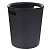 Корзина для мусора 10л Folk, графит, 24х24х28см