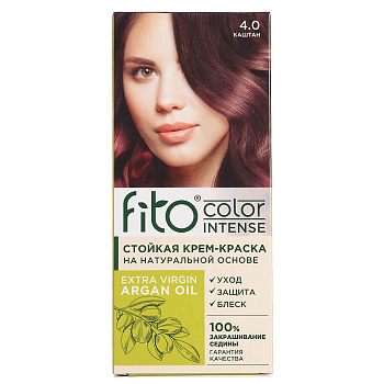 Краска для волос Fito color intense Каштан, 115мл