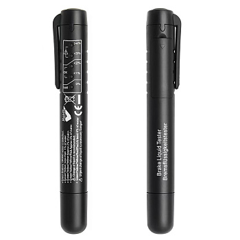 ЕРМАК Тестер тормозной жидкости для автомобиля, LED-индикаторы, 15х2 см, пластик