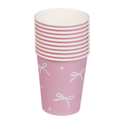 Набор стаканов бумажных тм Fntastic, 7,5x8,7x5,3см,10 шт, 2 дизайна