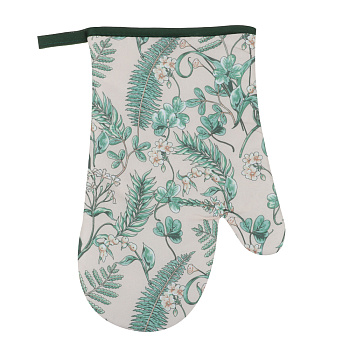 PROVANCE Мосс Прихватка-варежка 17х27 см цветы, 100% полиэстер, 3 дизайна