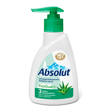 Мыло жидкое ABSOLUT FitoGuard алоэ, п/б, 250г
