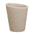 Стакан для ванной комнаты тм VETTA Дюна, смола (полирезин), бежевый, 10x7x11,5см
