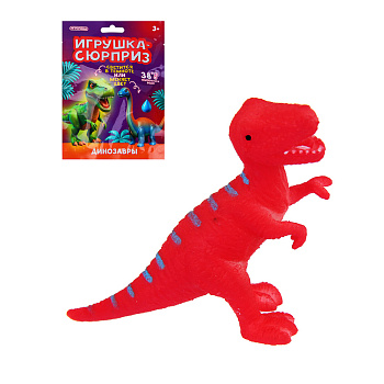 ИГРОЛЕНД Игрушка - сюрприз, меняет цвет "Динозавры", TPR, микс