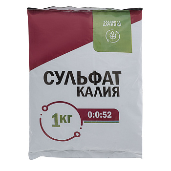 Удобрение минеральное Сульфат калия 1кг