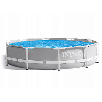INTEX Наземный бассейн каркасный призматический, 305x76см, сталь, ПВХ, 26700NP