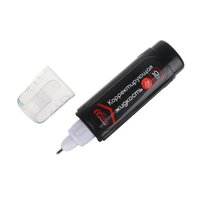 Корректирующая жидкость ClipStudio Альфа в карандаше 10 мл, быстросохнущая, пластик, металл