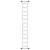 ЕРМАК Лестница-трансформер (макс.нагрузка 150кг) алюминий, 4 секции по 3 ступени,4х3,профиль 1,2мм
