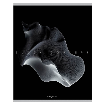 Тетрадь 48 л., А5, в клетку, БЕЛЫЕ ЛИСТЫ, обложка картон, скрепка, мат.ламинация