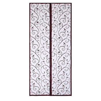 Москитная сетка для дверей тм INBLOOM на магнитах, 1,0х2,1м, полиэстер