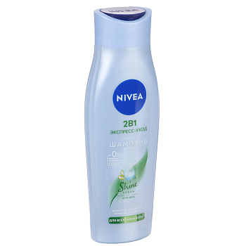 Шампунь+бальзам для волос Nivea Экспресс-уход 2в1, 250мл