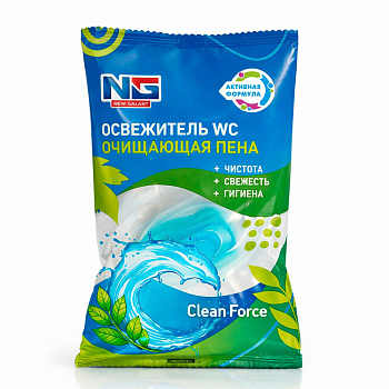 Освежитель для унитаза подвесной тм NEW GALAXY 30гр., Clean Force