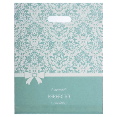 Пакет Перфекто Нежность с вырубной ручкой, L 37x30 см, 90 мкм, ПВД