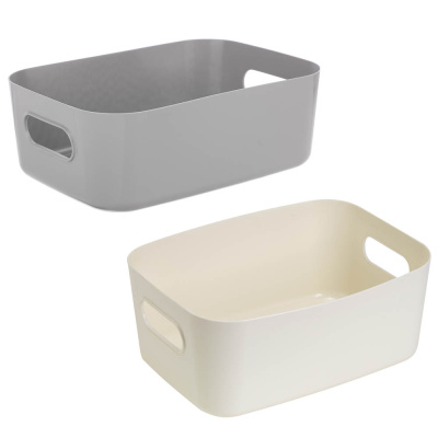 Контейнер для хранения 200х153х72мм полипропилен цвет белый