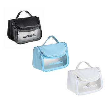 Косметичка вместительная водонепроницаемая тм ЮL, 22x16x14см, ПВХ, ТПУ, 3 цвета