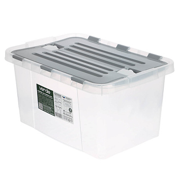 Контейнер для хранения VERDE 18л, полипропилен, 43,3x29,8x22,10см