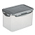 Контейнер герметичный для СВЧ с защелками, 2,2л, 205х135х130мм, пластик