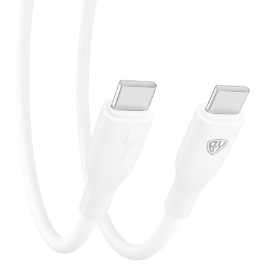 Сетевое ЗУ с кабелем BY Ньютон 20Вт, USB-C PD, каб. C-C, 3А, 1м, 110-220В, 50/60 Гц, белый