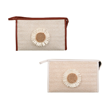 Косметичка прямоугольная тм ЮL Sunflower, полиэстер, 23х14х7см, 2 цвета