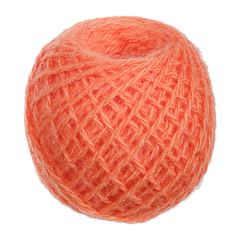 Пряжа в клубках акрил 100м/40-42 гр, цвет оранжевый