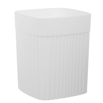 Стакан "Velvet" 90х90х110 мм, 0,65л, белый