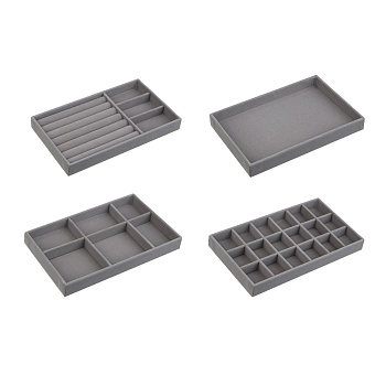 Органайзер для украшений, 21,3x12,4 см, ПВХ, 4 дизайна, арт.1