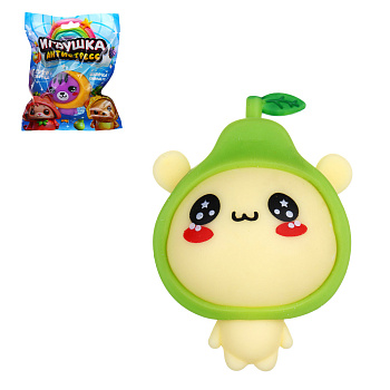 ИГРОЛЕНД Игрушка-антистресс в виде животных, полимер, 7-11см, 3 дизайна