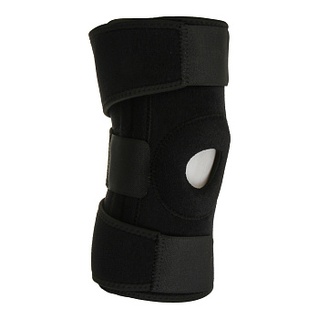 Наколенник фиксирующий, тм BY SPORT, 63х25см, неопрен 80%, полиэстер 15%, сталь 5%