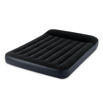 INTEX Матрас надувной PILLOW REST с подголовником, 191x137x25см, до 272кг, 64142