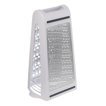 Терка VETTA 2-х сторонняя с контейнером, нерж.сталь