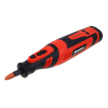 ЕРМАК Гравер аккумуляторный 8В, 2А-Ч, рег.об, набор аксессуаров 126 пр.