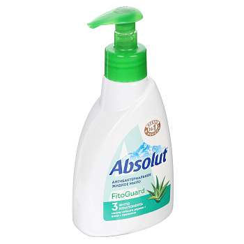 Мыло жидкое ABSOLUT FitoGuard алоэ, п/б, 250г