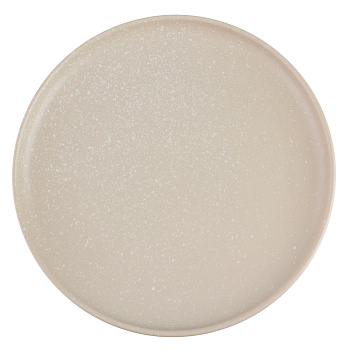 MILLIMI Тарелка подстановочная 26.5х2.8см, керамика, бежевый