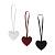 Подвеска аксессуар тм ЮL Sweet Heart, ПУ, 23х7 см, 3 цвета