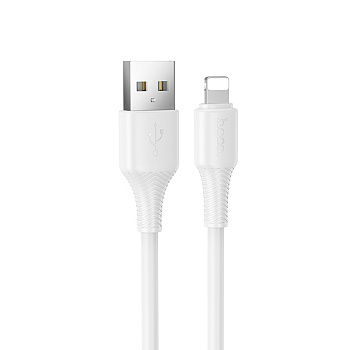 hoco. Кабель для зарядки модель X120, USB-IP 1м, цвет: белый