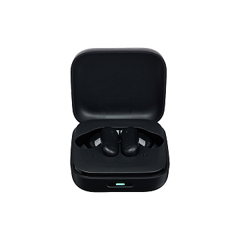 Наушники беспроводные TWS BY SilentPods, внутриканальные, ANC, 30/300 мАч, BT5.3, черные