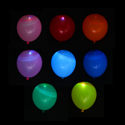 Набор воздушных шаров светящихся тм Fntastic, 5 шт, латекс, AG3, 3 режима