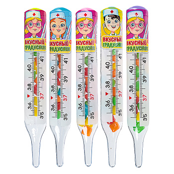 Жевательная резинка "Вкусный градусник" 7 г.