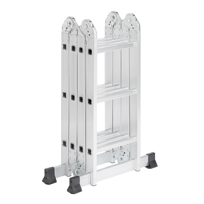 ЕРМАК Лестница-трансформер (макс.нагрузка 150кг) алюминий, 4 секции по 3 ступени,4х3,профиль 1,2мм