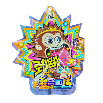 Карамель взрывная с витамином С, 2 вкуса (кола-лимон/шоколад- йогурт), 20г