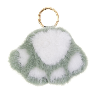 Подвеска мягкая "Лапка", полиэстер, иск. мех, металл, тм ИГРОЛЕНД, 1811-47