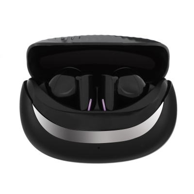 Наушники беспроводные TWS BY Pulse, внутриканальные, 30/200 мАч, BT5.3, чёрный