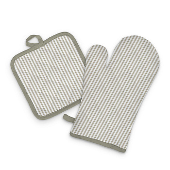 PROVANCE Люмен Прихватка-варежка 18х29см, 100% хлопок, 2 дизайна