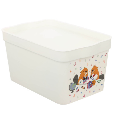 Ящик для хранения Keeplex School 2,3 л 21,1х14,1х11 см, KL350111623