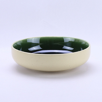 Салатник 17х4,8см, тм MILLIMI Верде, керамика